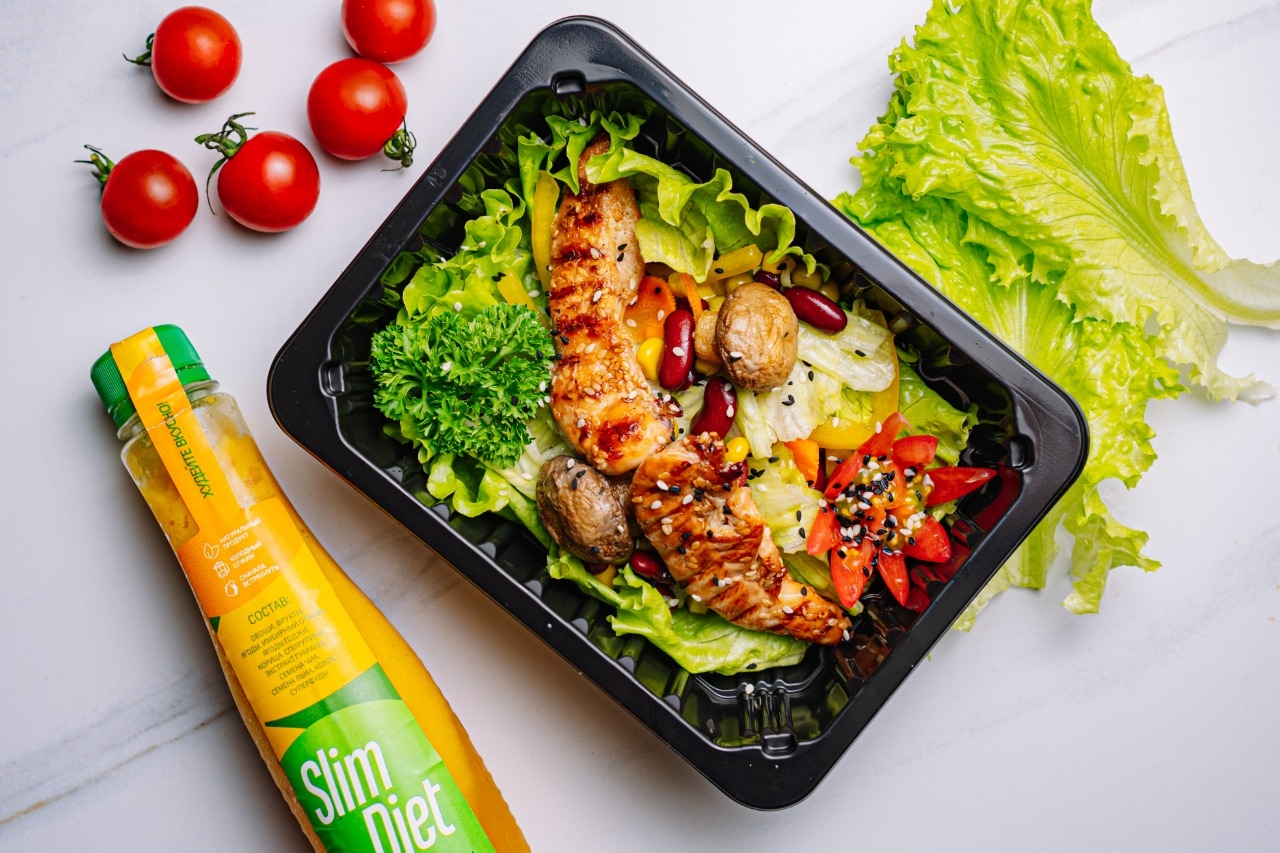 Healthy salad for weight loss by Slimdiet